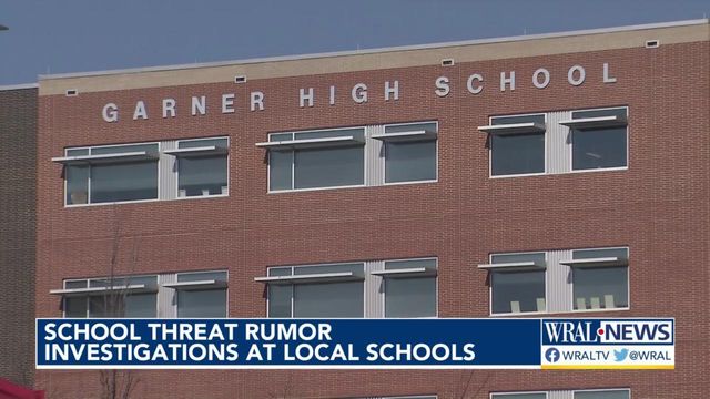 Four local schools have extra law enforcement due to school threat rumors