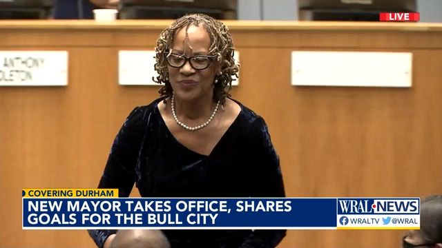 O'Neal makes history as first Black female mayor of Durham 
