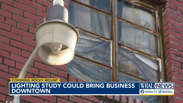 Lighting study could bring business to downtown Rocky Mount