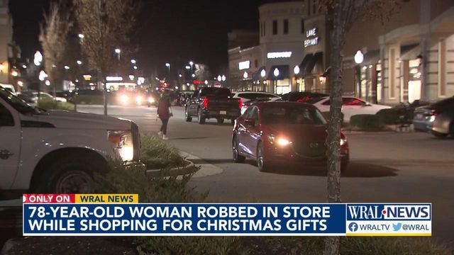 78-year-old woman robbed in-store while shopping for Christmas gifts