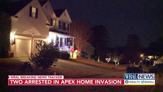 2 arrested after home invasion in Apex 