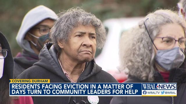 Durham residents days away from eviction