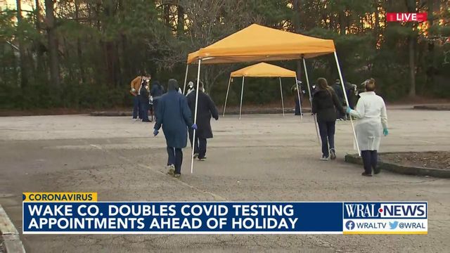 Wake County opens up new testing site to meet demand