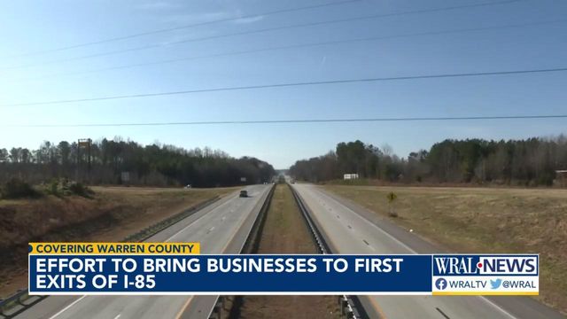 Effort underway to bring businesses to first exits of I-85 in Warren County
