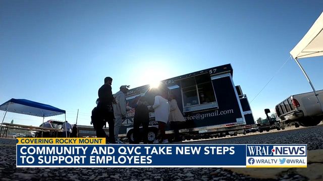 Community hosts lunch for Rocky Mount QVC employees 