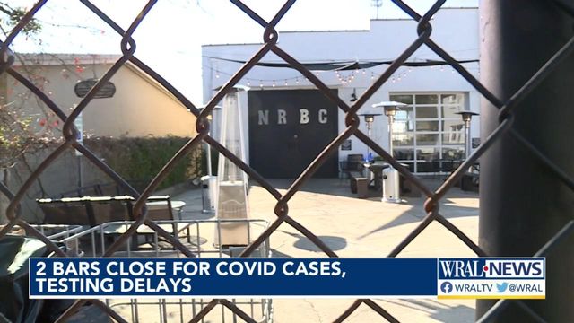 Multiple Raleigh businesses can't open due to delays in COVID testing
