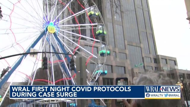 COVID protocols in place for WRAL First Night celebration in downtown Raleigh