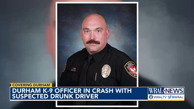 Suspected drunk driver injures K9 officer in crash