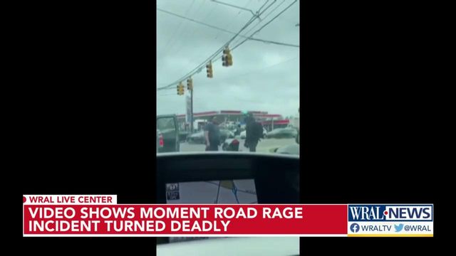 Video shows moment when road rage incident in Fayetteville turned deadly 