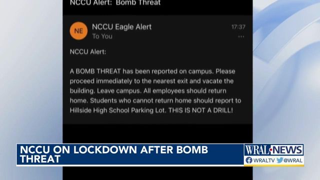 NCCU placed on lockdown following threat
