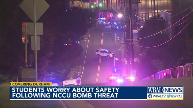 NCCU students worry about safety following bomb threat