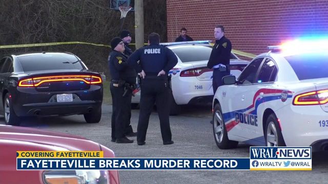 A violent year: Fayetteville had record high number of murders in 2021