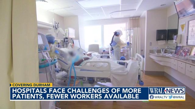 Hospitals face challenges of more patients, fewer workers available 