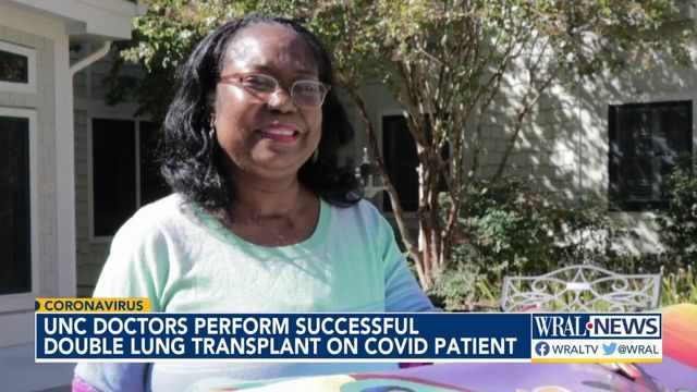 Double lung transplant gives woman new life after COVID