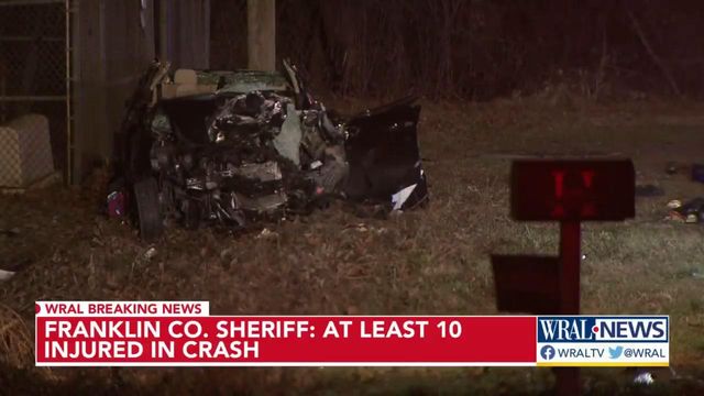 Franklin Co. sheriff: At least 10 injured in crash 