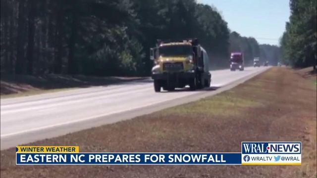 NCDOT asks for communities help keeping roads safe during winter storm 