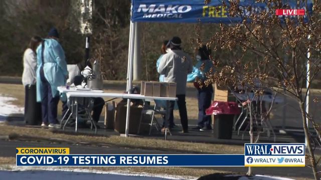 COVID-19 testing continues in Wake County