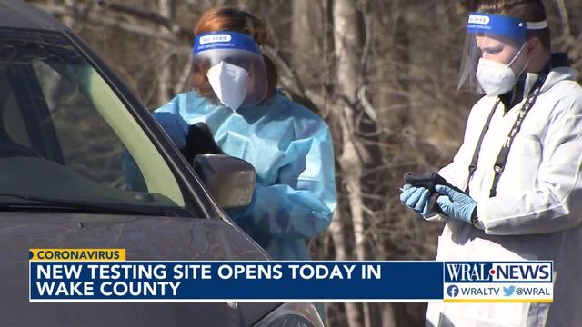 New COVID-19 testing site opens in Wake County