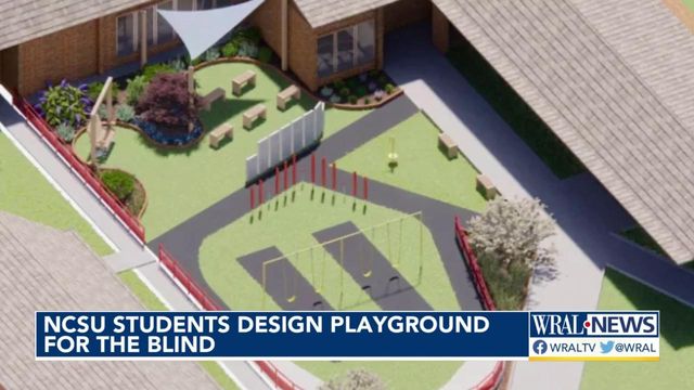 NCSU students design playground for the blind