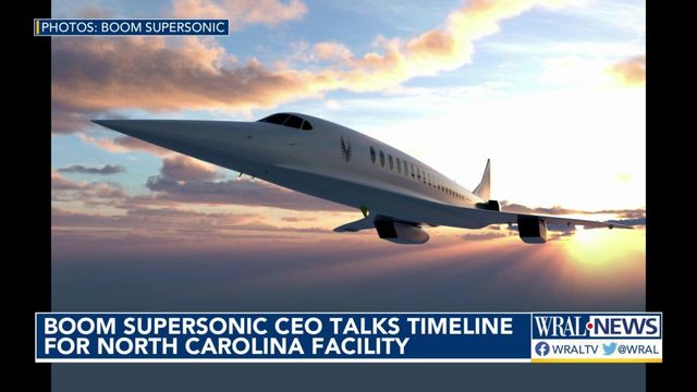 Boom Supersonic CEO talks North Carolina plans 