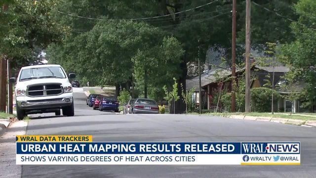 Urban heat mapping results released