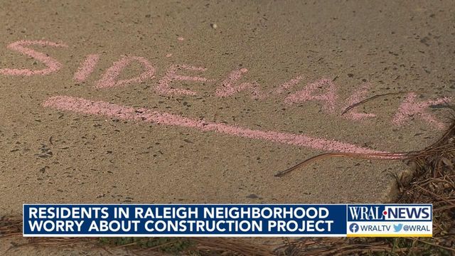Residents in Raleigh neighborhood worry about construction project