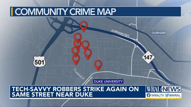 Some students nervous after multiple robberies near Duke University 