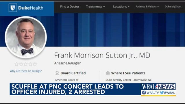 Duke doctor involved in scuffle that led to one officer injured, warrants say