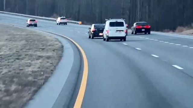 Road rage incident caught on camera in Greensboro