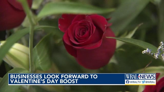 Businesses look forward to Valentine's day boost 