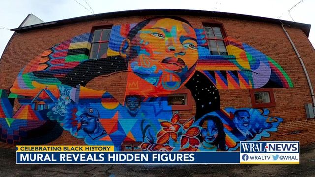 Garner mural reveals 'hidden figures' from Black history