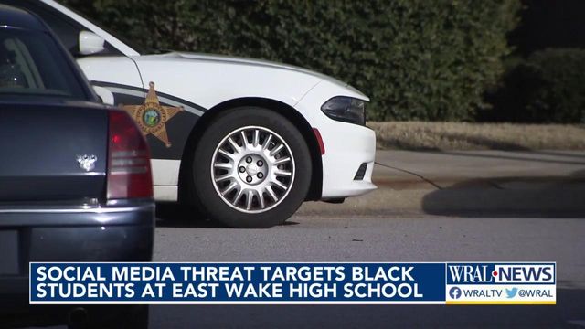 Racially-charged threat prompts extra security at East Wake High School 