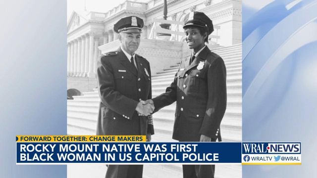 Rocky Mount native first black woman in US Capitol Police