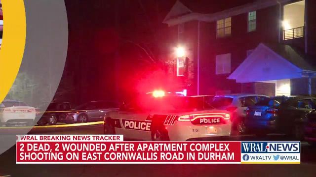 Four people shot at apartment complex in Durham