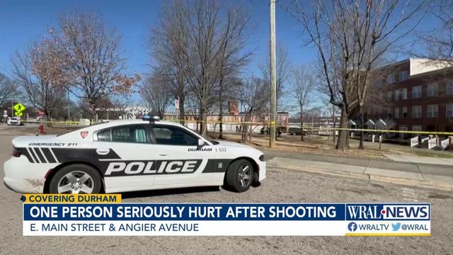 Durham shooting leaves 1 seriously injured 
