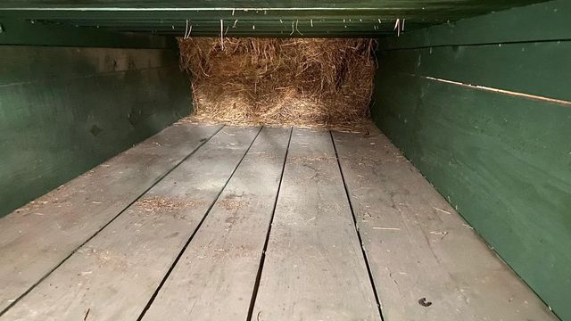 Firsthand look inside a false-bottom wagon used in the Underground Railroad 