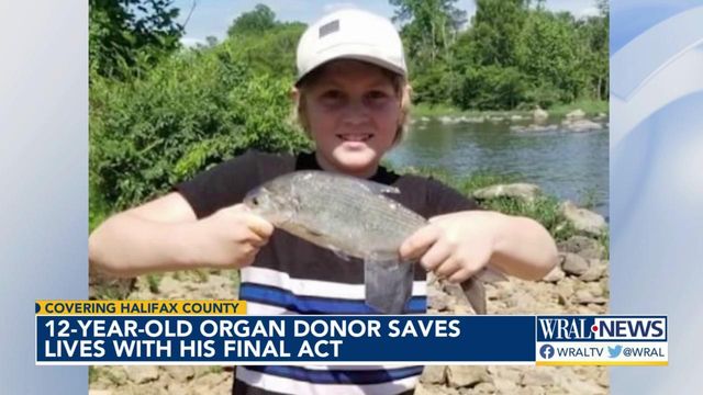 12-year-old Roanoke Rapids boy saves 5 lives by donating organs after dying from heart condition