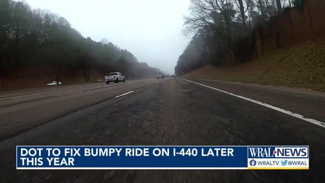 NCDOT to fix bumpy ride on I-440 later this year