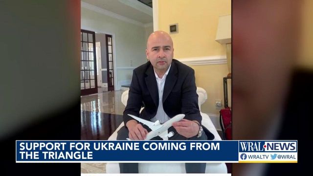Support for Ukraine coming from the Triangle 