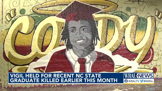 Vigil held for NC State grad killed near campus 