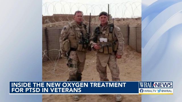 Veteran battling PTSD credits hyperbaric oxygen treatment for helping get his life back