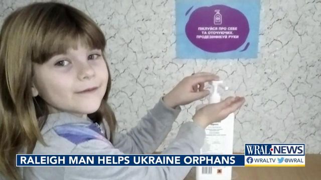 Raleigh man helps Ukrainian orphans in warzone 