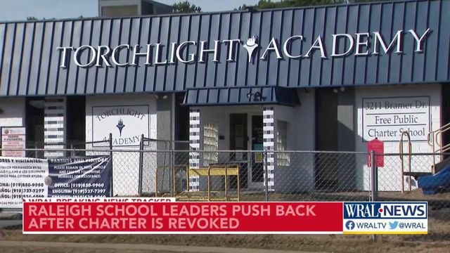 Raleigh school leaders push back after charter is revoked 