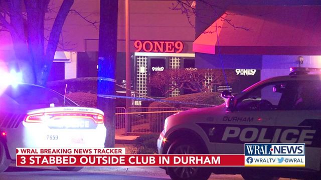 Three stabbed outside Durham nightclub