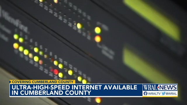 Ultra-high-speed internet available in Cumberland County
