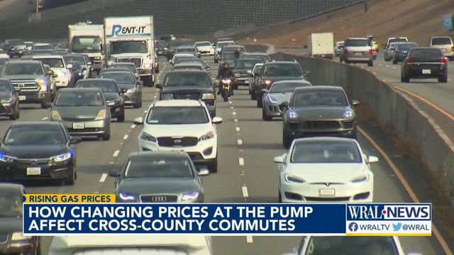 How changing gas prices affect cross-country commutes
