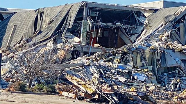 Firsthand look at Cary Towne Center mall's demolition 