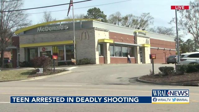 Man injured in shooting outside Raleigh McDonald's