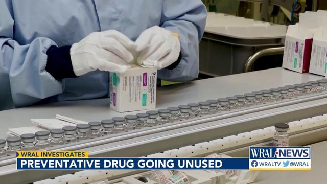 Preventative COVID-19 drug going unused in NC