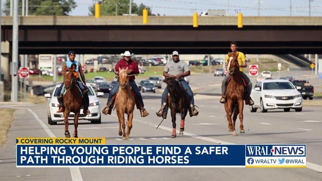 Rocky Mount man converts young people to new path with horse riding